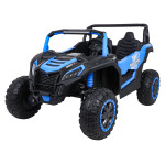 Elektrické autíčko Buggy ATV Racing Dvojmiestne!!! Modrá - 4 X 200 W - 24V7Ah